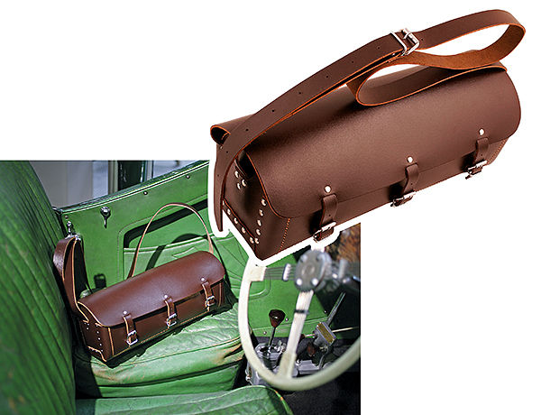 New from Gunson: Classic leather tool bag