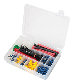 Get wiring over winter — electrical connector and heat shrink tubing kits from Gunson