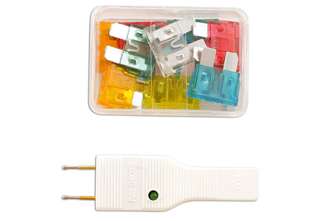 Laser Tools 77103 Auto Fuse and Tester Kit - 13pc