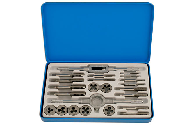 77123 Whitworth Tap & Die Set - 23pc