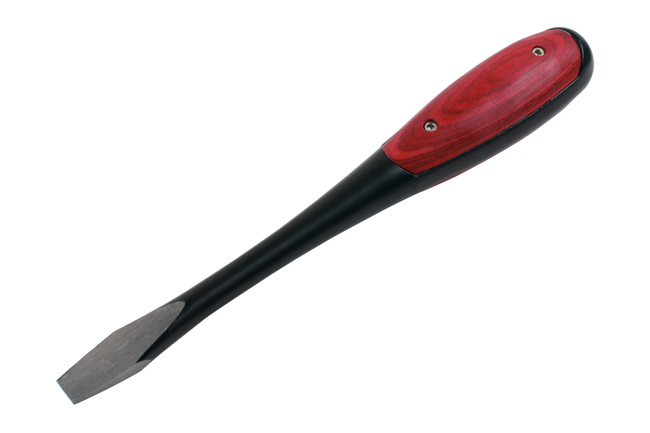 Laser Tools 77146 Classic Wooden Handle Screwdriver - Flat 9.5mm x 200mm