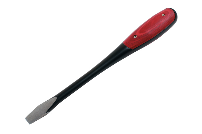 Laser Tools 77147 Classic Wooden Handle Screwdriver - Flat 10mm x 250mm