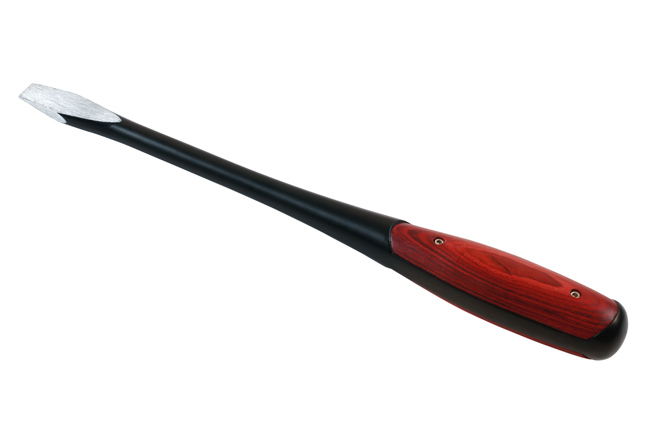 Laser Tools 77148 Classic Wooden Handle Screwdriver - Flat 10.5mm x 300mm