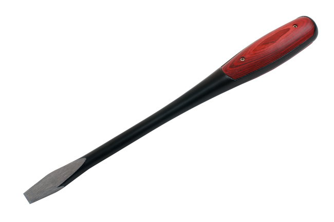 Laser Tools 77148 Classic Wooden Handle Screwdriver - Flat 10.5mm x 300mm